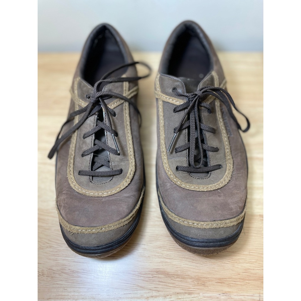 Merrell Cypress Chocolate Brown Nubuck Leather Sneakers Womens 9‎